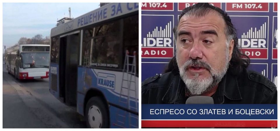 (ВИДЕО) Приватните утрово на протест на „Илинденска“, Ленин Јовановски гостин во Радио Лидер