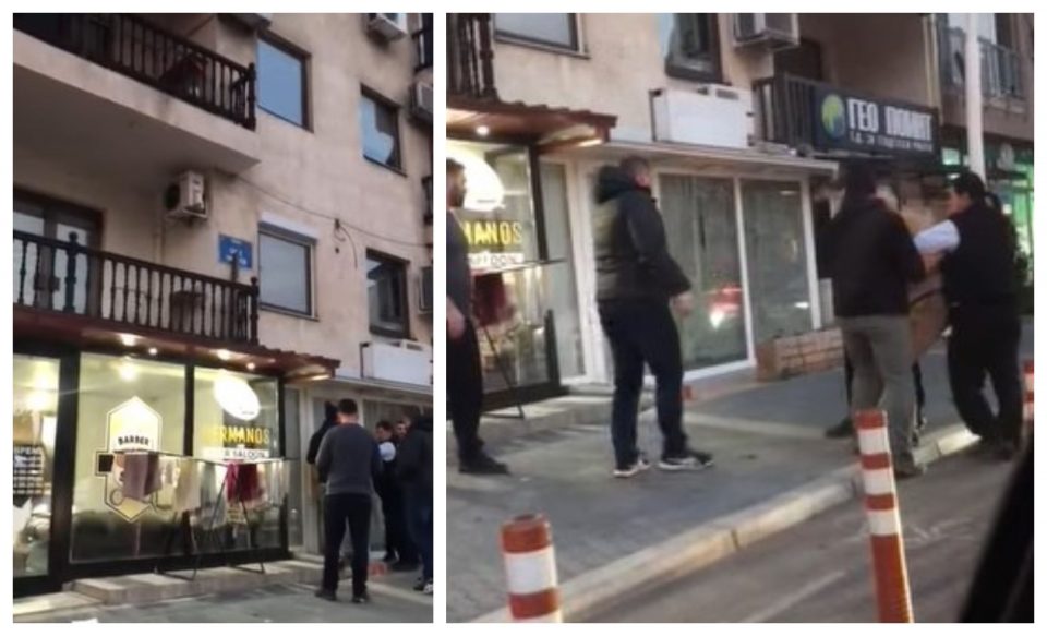 (ВИДЕО) Драма во Скопје: Старец скокна од балкон пробувајќи да се самоубие, случајни минувачи го спасија