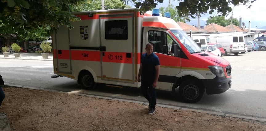 Украдено возилото за брза помош од болницата во Кочани