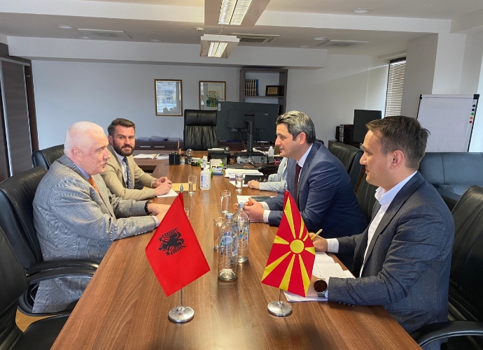 Нуредини: Се реафирмира предлог договорот со Албанија за управување со водните ресурси