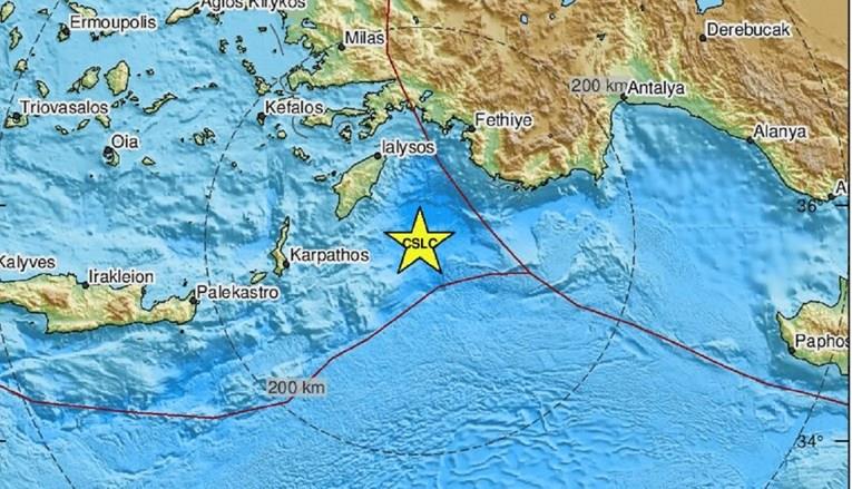 Силен земјотрес ја погоди Грција