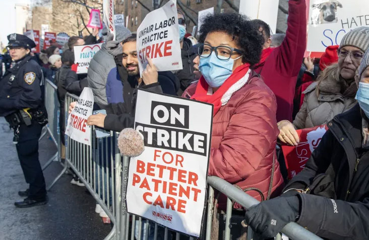 Повеќе од 7.000 медицински сестри штрајкуваат во Њујорк