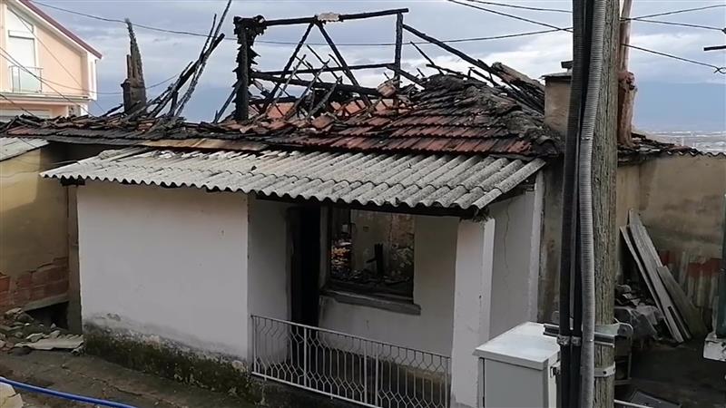 63 годишен човек загина во пожар во куќа во Струмица
