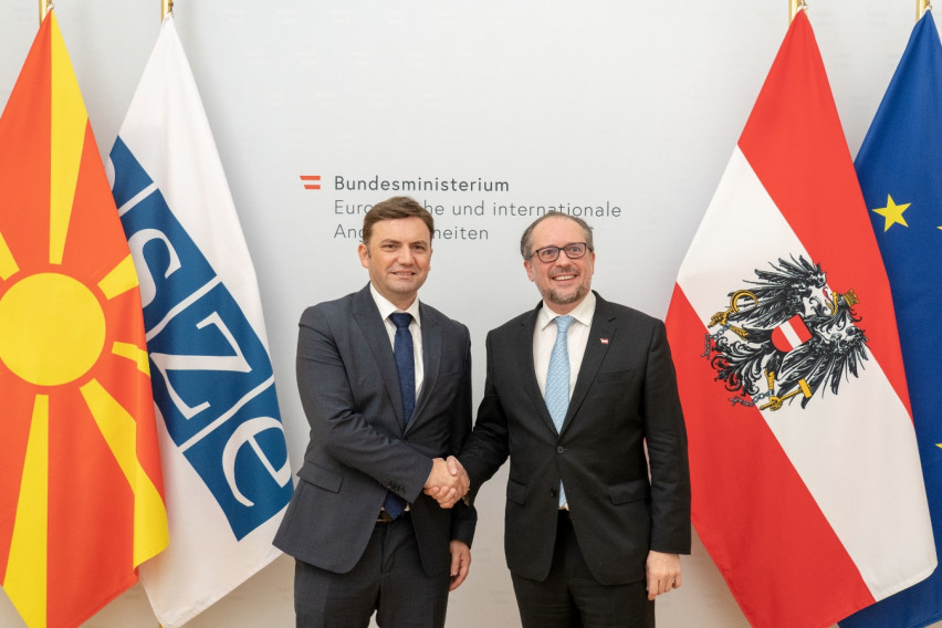 Османи – Шаленберг: Австрија е долгогодишен партнер на Македонија во ОБСЕ и силен поддржувач во европските интеграции