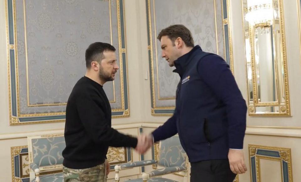 (ВИДЕО) Зеленски објави видео од посетата на Османи: Благодарност до македонските граѓани за поддршката на Украина
