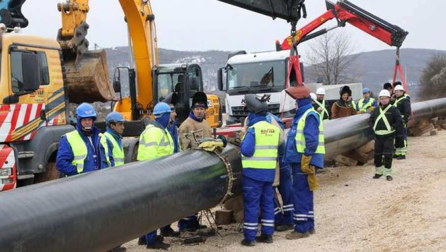 Почнува изградбата на гасоводот меѓу Србија и Бугарија