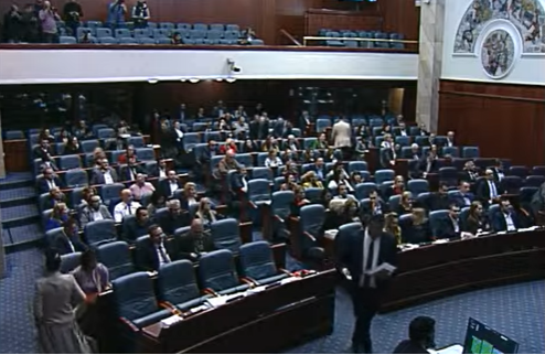 СДСМ: Зајакнато е мнозинството, во Собранието имаше 65 гласови
