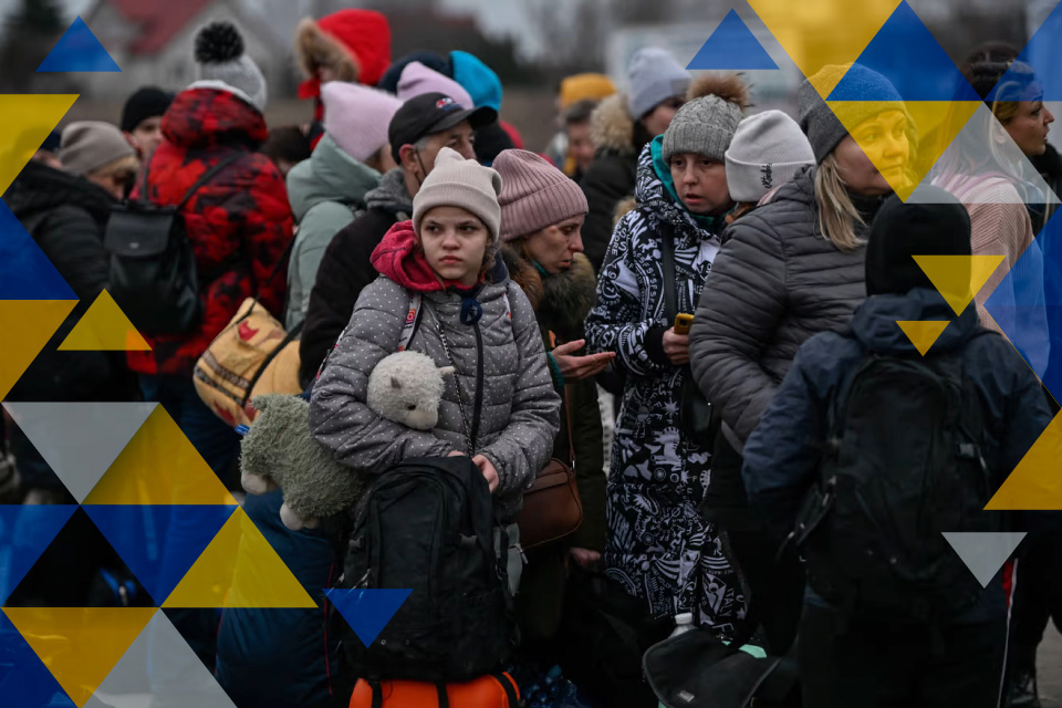 Речиси осум милиони луѓе ја напуштија Украина