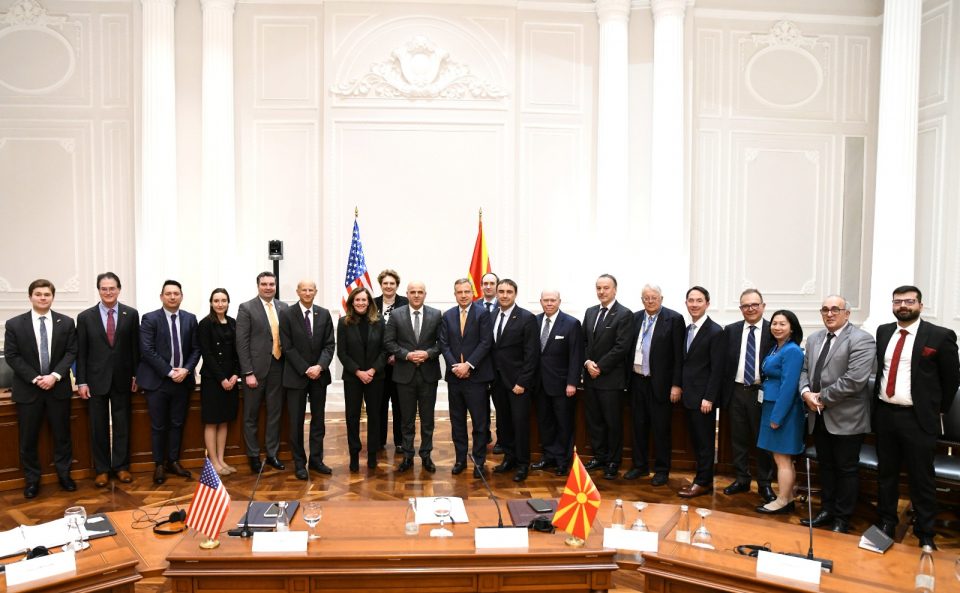 (ФОТО) Ковачевски: Ги охрабрувам американските компании да инвестираат во  Македонија, како стабилна и безбедна дестинација