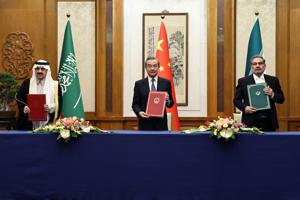Улогата на Кина во договорот Иран-Саудиска Арабија
