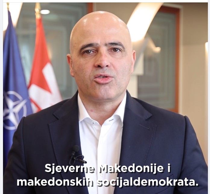 (ВИДЕО) „Социјалдемократски сојуз на Cеверна Македонија” – Мило ѝ го смени името на партијата на Таче