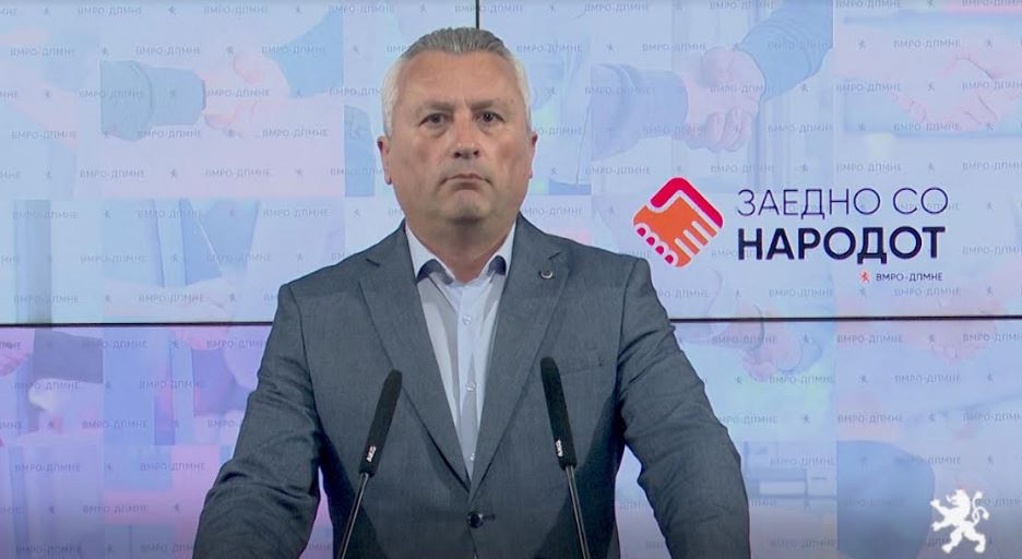 (ВИДЕО) Сајкоски: ВМРО-ДПМНЕ утре почнува акција „Заедно со народот“ стотици тимови од партијата ќе ги посетат сите ажурирани членови