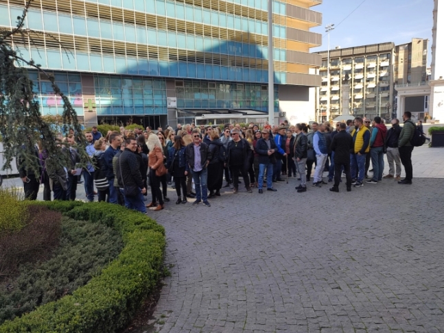 Петти ден протест на вработените во Министерството за култура