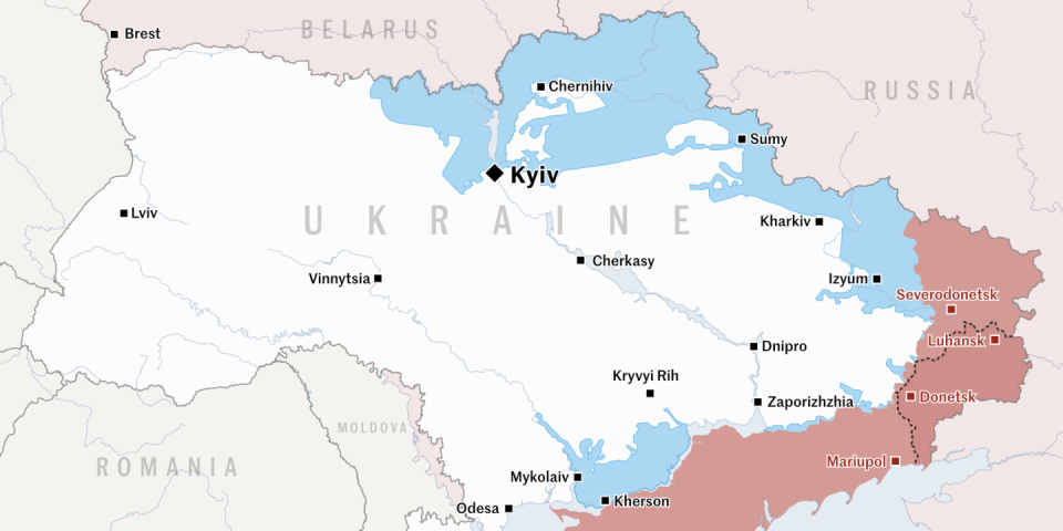 Запорожје и Керсон: Каде би се случила украинската контраофанзива?