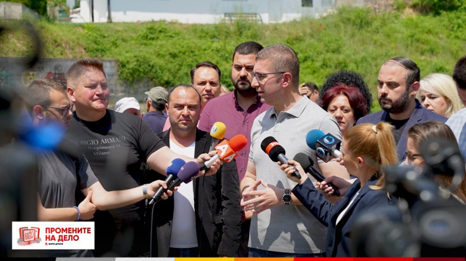 Мицкоски: Кисела Вода добива европски лик, градоначалниците од ВМРО-ДПМНЕ мотивирано со работа ги демантираат обидите на централната власт да ги кочи општините