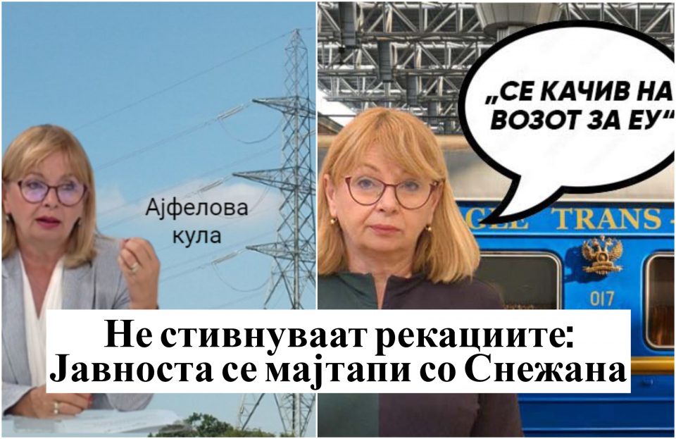 (ФОТО) Не стивнуваат рекациите по гафот на пратеничката Ванчева Калеска