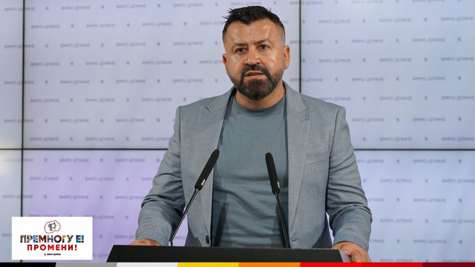 Лазов: Печат на министерувањето на Меџити е целосната негрижа за граѓаните во Македонија и за медицинскиот кадар, затоа мора да и се стави крај на оваа ненародна власт