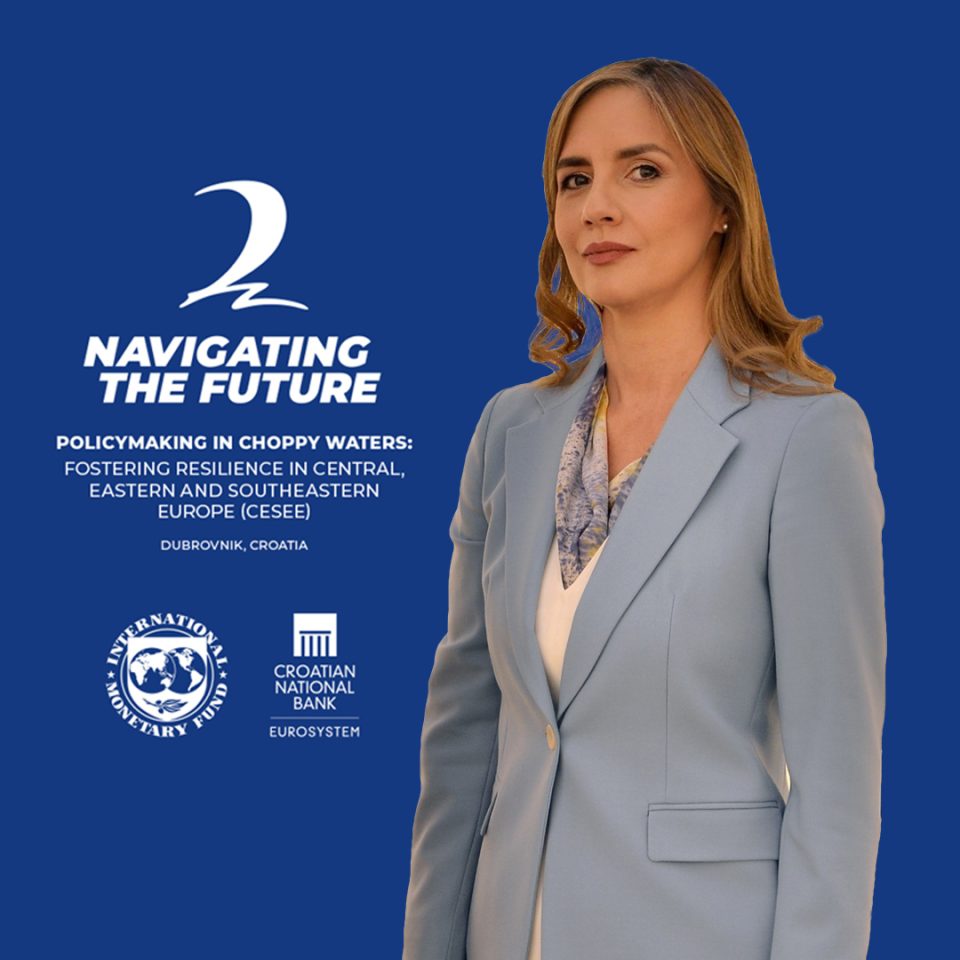 Гувернерката Ангеловска-Бежоска на конференција од висок профил во Хрватска во организација на ХНБ и ММФ