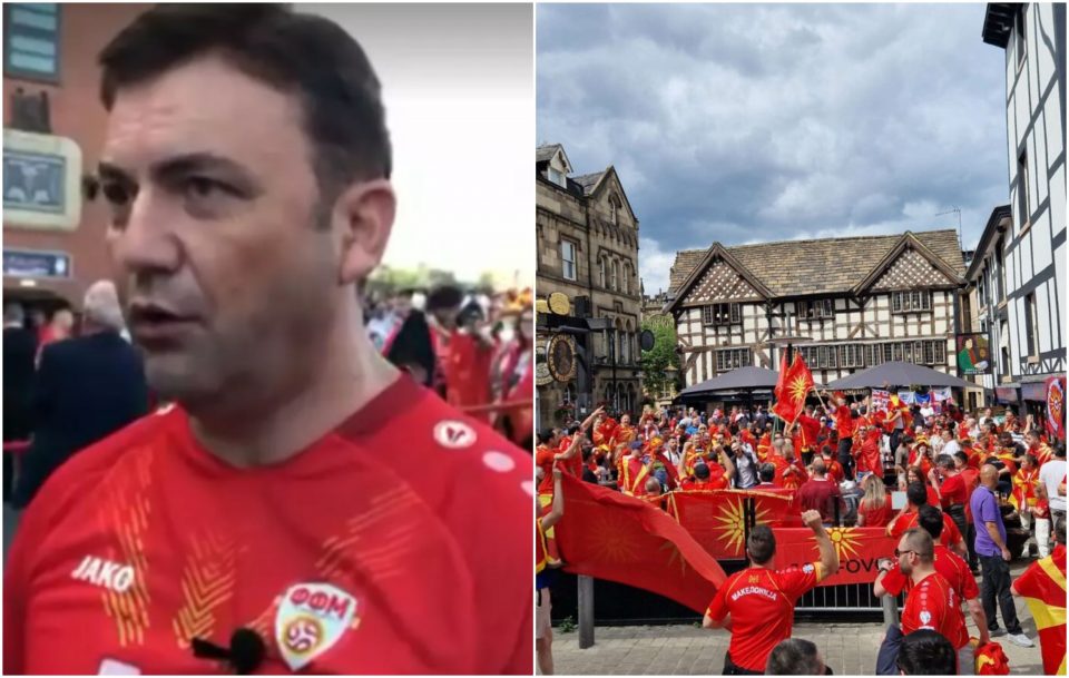 Бујар Османи навива за Македонија во Манчестер: Фудбалерите се најдобри амбасадори