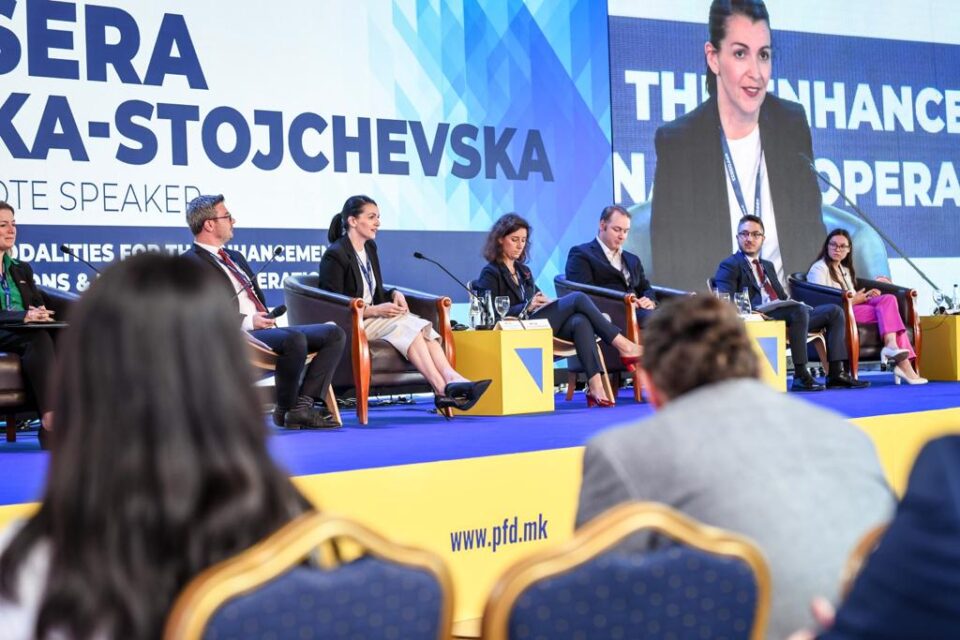 Костадиновска-Стојчевска од Преспа форумот за дијалог: Културата и младите се нашиот потенцијал во градењето заеднички европски дом
