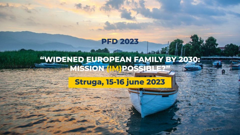 Во Струга почнува Преспа форум за дијалог „Проширено европско семејство до 2030: (не)возможна мисија?”
