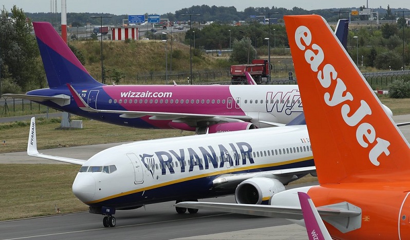 Откажани се над 400 летови на „Рајанер“ во Европа