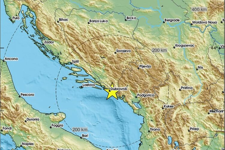Силен земјотрес ја потресе Босна и Херцеговина