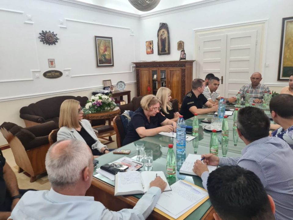Штабот за заштита и спасување во Битола одржа итен состанок