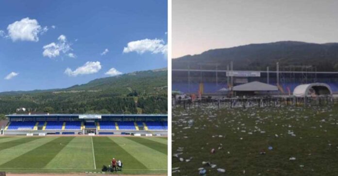(ФОТО) Како изгледа стадионот „Билјанини извори“ по концертите?