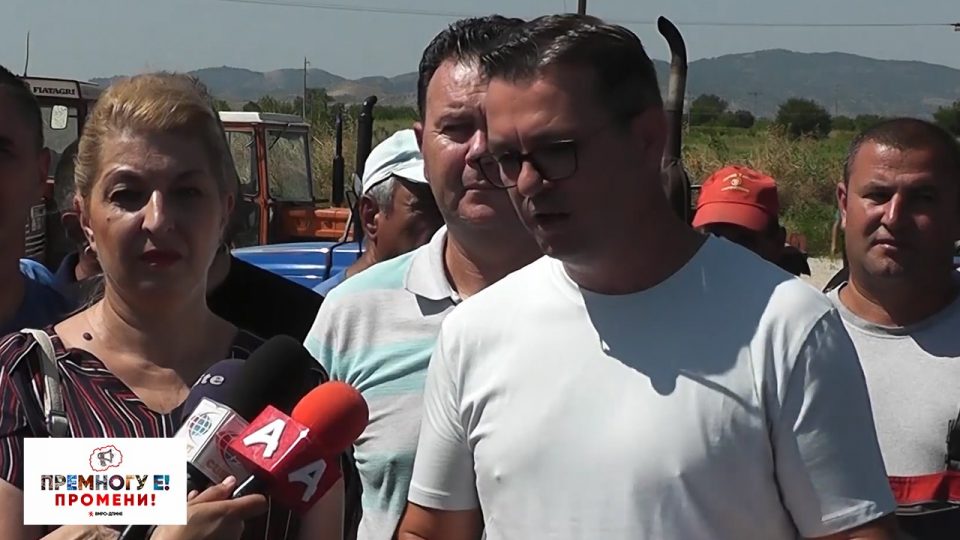 Трипуновски: Владата и МЗШВ веднаш да пуштат вода во светиниколско!