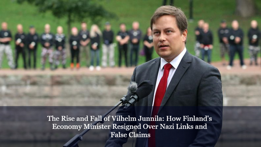 Финскиот министер за економија поднесе оставка поради алузии на нацизам