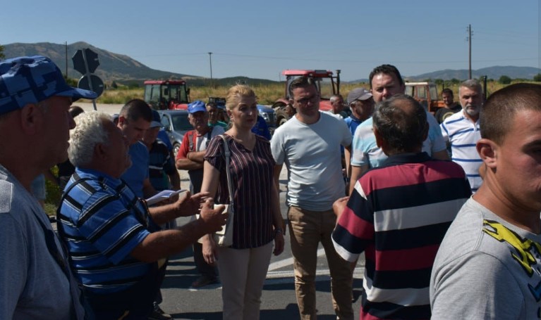 Ласовска со поддршка за протестот на земјоделците: Владо недемократска, се слушаме ли?