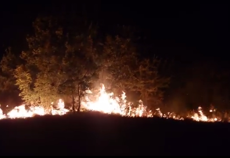 Три куќи изгореа во големиот пожар во Бељаковце и Руѓенце