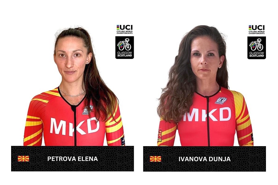 Елена Петрова и Дуња Иванова први Македонки на светското велосипедско првенство