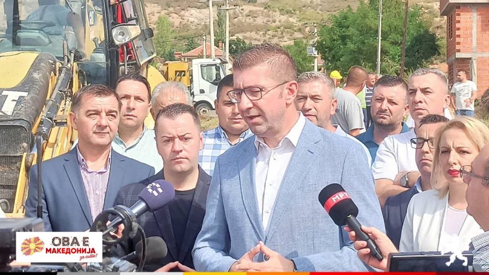 Мицкоски: Идната влада на ВМРО-ДПМНЕ ќе ги поддржи општините со средства од централниот буџет, Гази Баба ќе добива околу 9 милион евра годишно