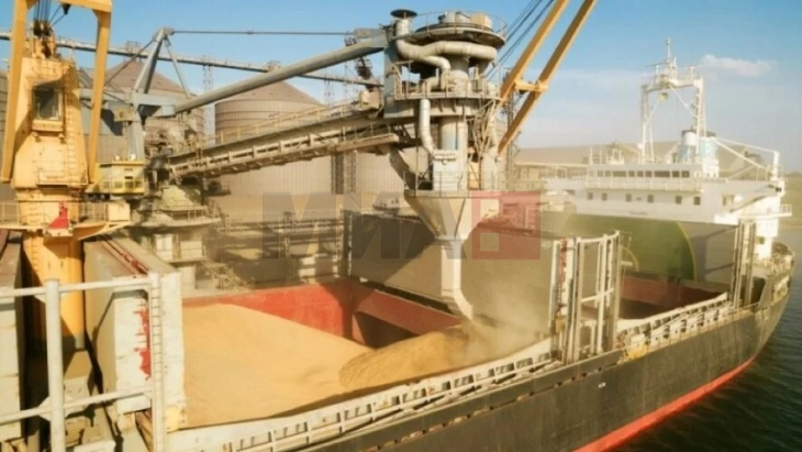Уште еден брод со жито исплови од украинското пристаниште