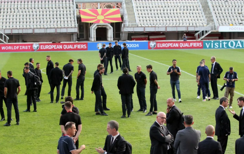 Капитенот на Италијаните се жали пред натпреварот со Македонија: Теренот е многу лош