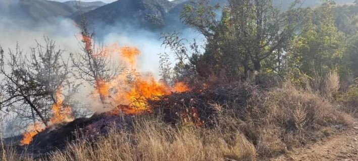 Човечки фактор причина за три пожари денеска во Општината Кавадарци