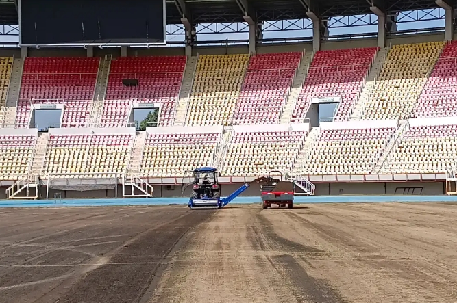 Теренот на Националната арена ќе добие нова тревна подлога