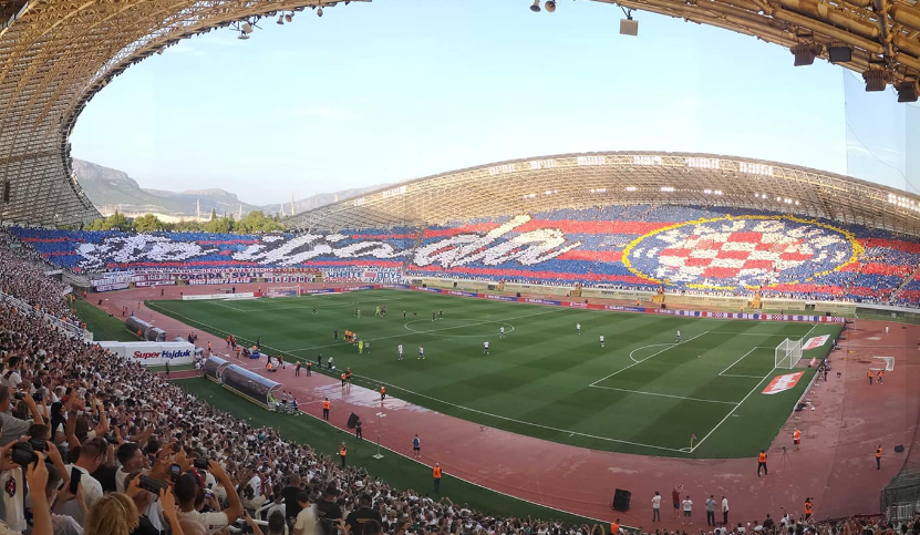 (ВИДЕО) Со асистенција на Трајковски, Хајдук до голема победа против ривалот Динамо