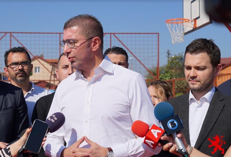Мицкоски: Идната влада на ВМРО-ДПМНЕ планира да испорача 11,5 милиони евра годишно директно од буџетот за капитални проекти во општина Аеродром