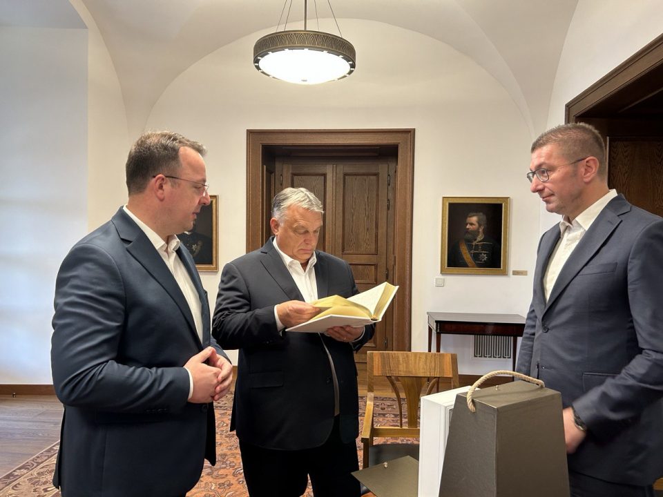 Николоски по средбата со Орбан: Констатирани одличните пријателски односи меѓу ВМРО-ДПМНЕ и ФИДЕС