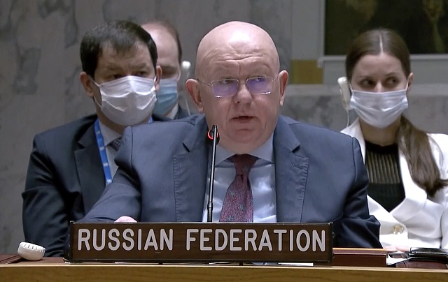 Русија во СБ на ОН повика на хуманитарен прекин на огнот, ги обвини САД за ситуацијата во Газа