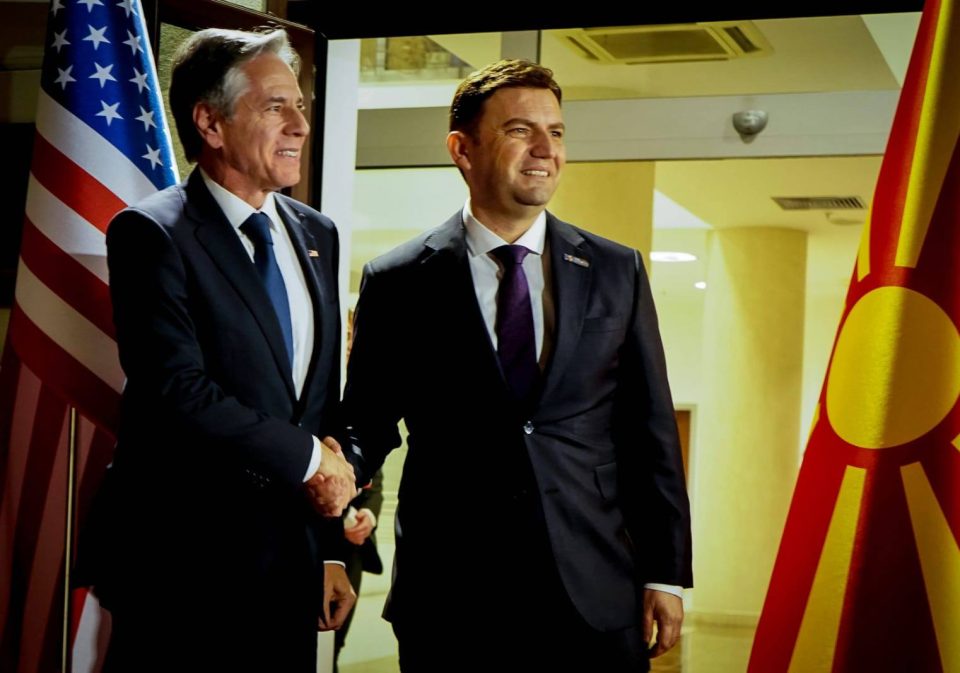 Историска средба: Прва посета на Државен секретар на САД на Министерството за надворешни работи на Македонија, воспоставување силно партнерство и осуда на руската воена агресија над Украина