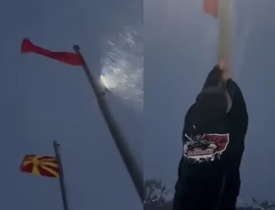 Во Македонија чудата не траат ниту три дена: Лицето кое постави албанско знаме на Шапка веќе е на слобода