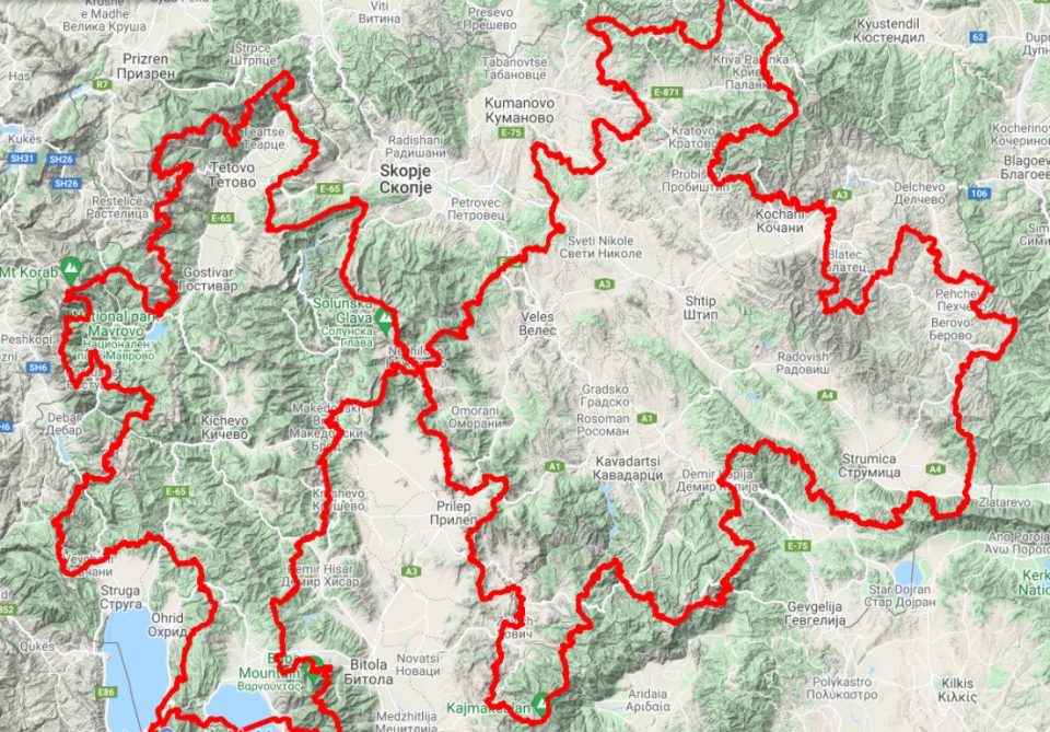 Македонија ќе добие планинарска трансверзала од цели 2070 километри