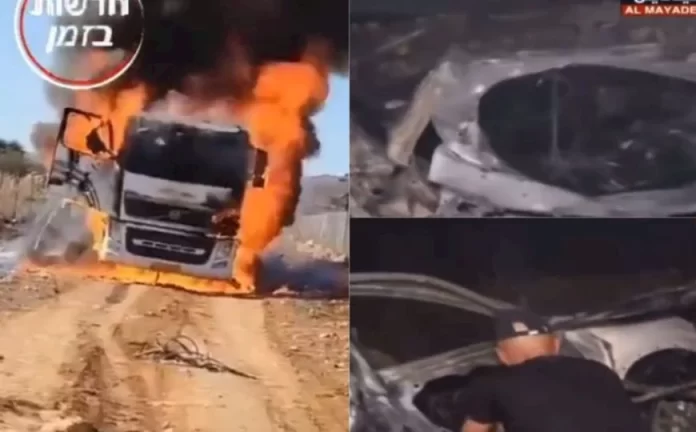 (ВИДЕО) Хезболах погоди камион полн со израелски војници: Израел одговори со убивање деца и новинари
