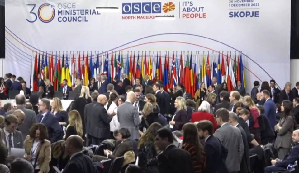 Поттикнување на соработката и напредокот: Трет ден на министерскиот состанок на ОБСЕ во Скопје