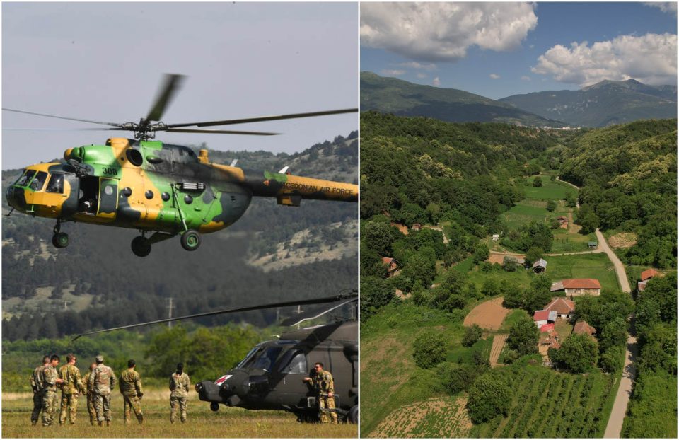 Хеликоптер на АРМ принудно слетал кај Коњари – нема повредени