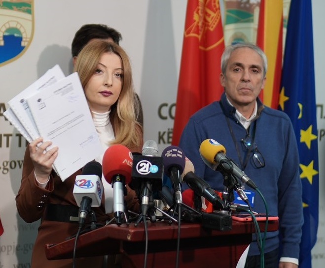 ВМРО-ДПМНЕ: МВР се обиде да го сокрие генералниот секретар на Град Скопје за пријавата за семејно насилство